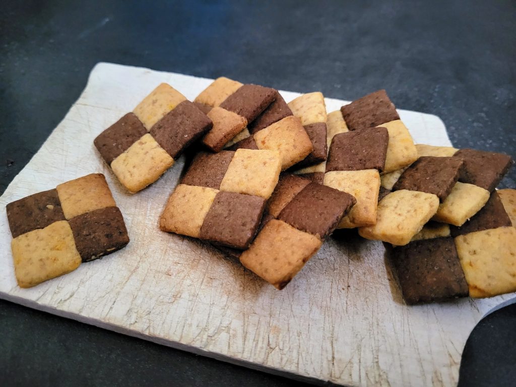 Bredele, Petits Biscuits Sablés, Cannelle et Cacao